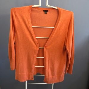 Eddie Bauer soft coral cardigan, size 2X